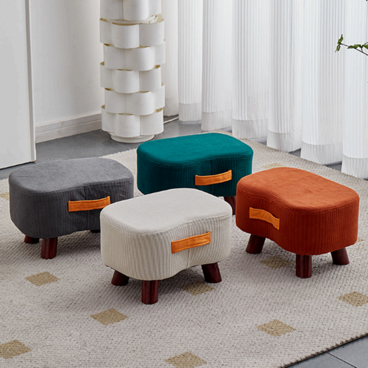 사무실 책상 발받침대 풋스툴 미니 현관 의자 발판 발해먹, 포인트감성스툴(1)_스카이블루, 1개 11,000원