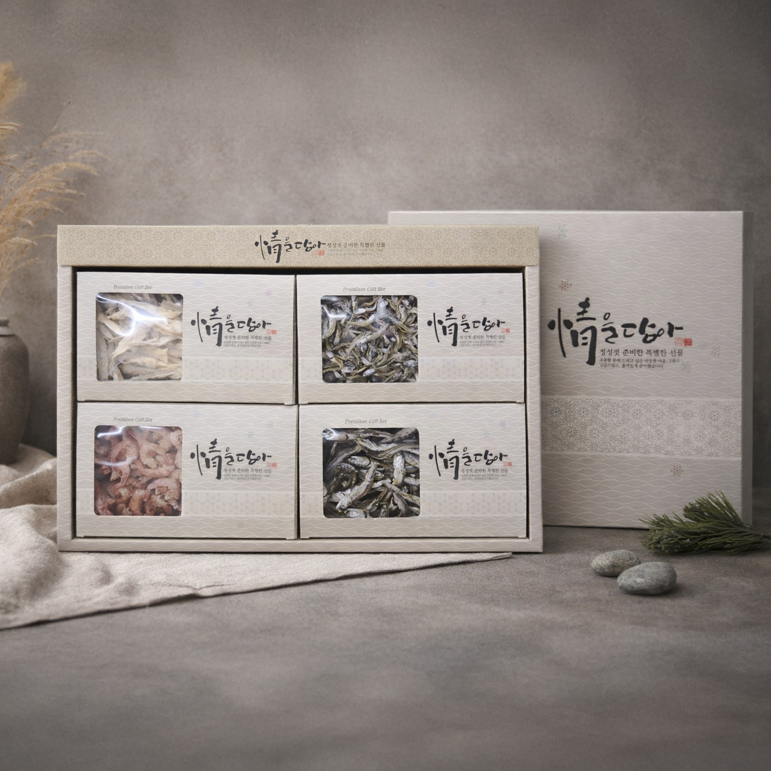 프리미엄 건어물 4종 쇼핑백 선물세트, 3개 90,300원