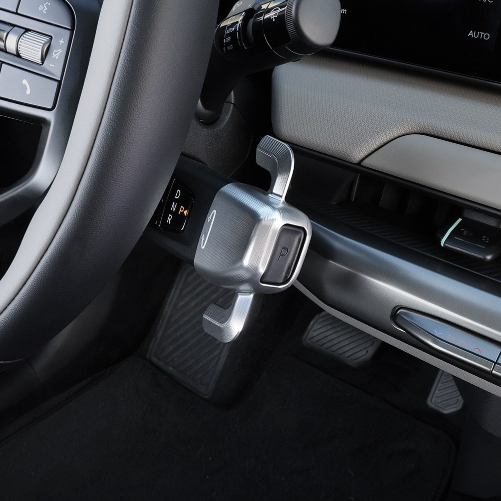 유투카 칼럼식 핸들 기어노브 서포터 알루미늄 포인트 몰딩 튜닝 용품 EV3 EV4 EV5 EV9 PV5 타스만 디올뉴 셀토스 레이EV 호환 41,900원