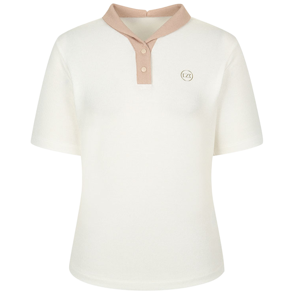 커터앤벅 여성 숄카라 냉감 니트 반팔티 CBFTS52374 73,580원