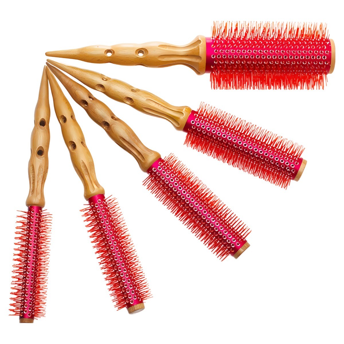 차미오 가시 롤빗 포킹/깡포킹 열판 드라이롤 뿌리볼륨 대왕 롤브러쉬 2 3 4 5 7호, 1개 40,000원