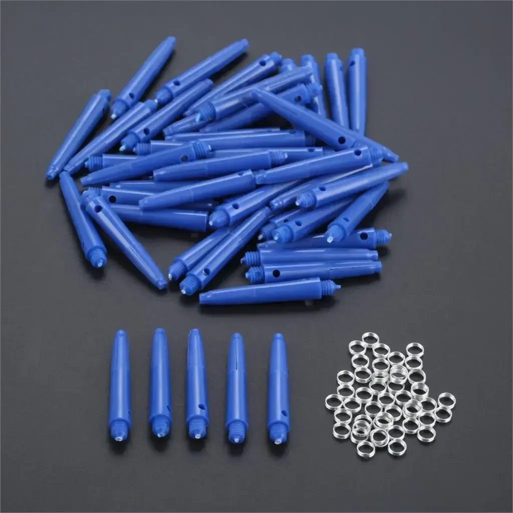 50pcs 27/35/45/48mm 전문 다트 샤프트 4.5mm 나사 스레드 줄기 스틸 O 링 액세서리 15,700원