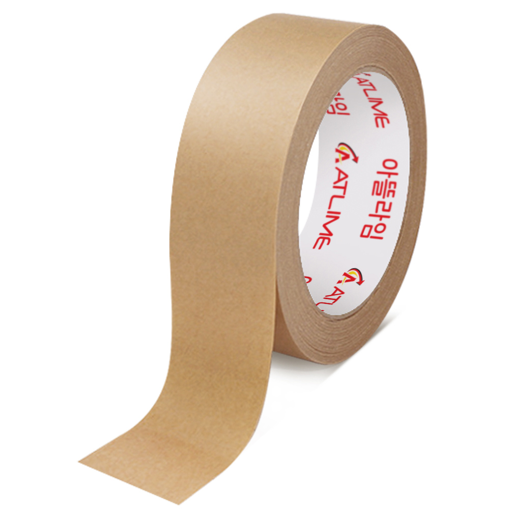 아뜰라임 크라프트 찢어쓰는 종이 박스 테이프 24mm x 50m 4,990원