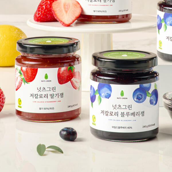 아트박스/넛츠그린 [2병 SET]넛츠그린 저칼로리 과일잼 240g 딸기 블루베리 26,800원
