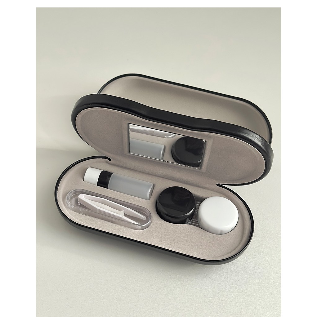 크룸 고급 올인원  하드 가죽 안경 케이스 18,900원