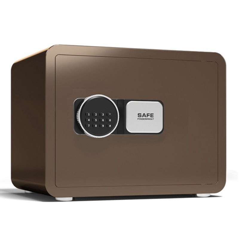 가정용 미니금고 소형 디지털금고 안전 금고, 브라운(버튼형) 74,800원