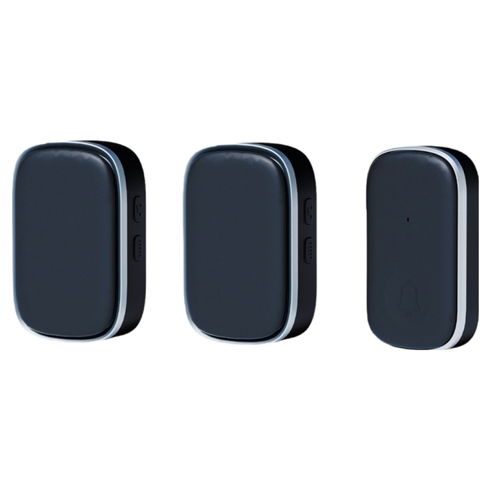 니치유 무선 초인종 수신기 2p + 송신기 세트 블랙 + 실버 17,500원