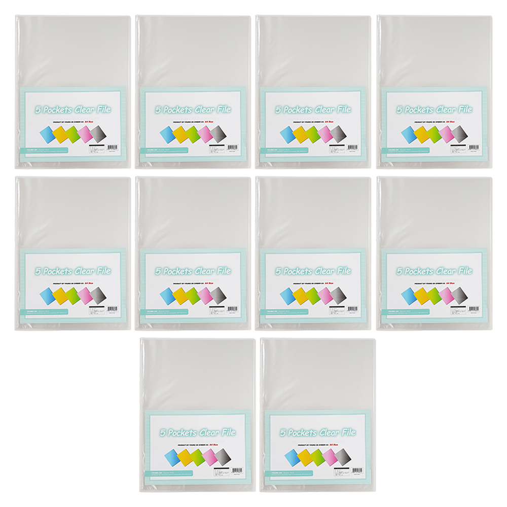 영오 고투명 클리어파일 A4 5p 8,630원