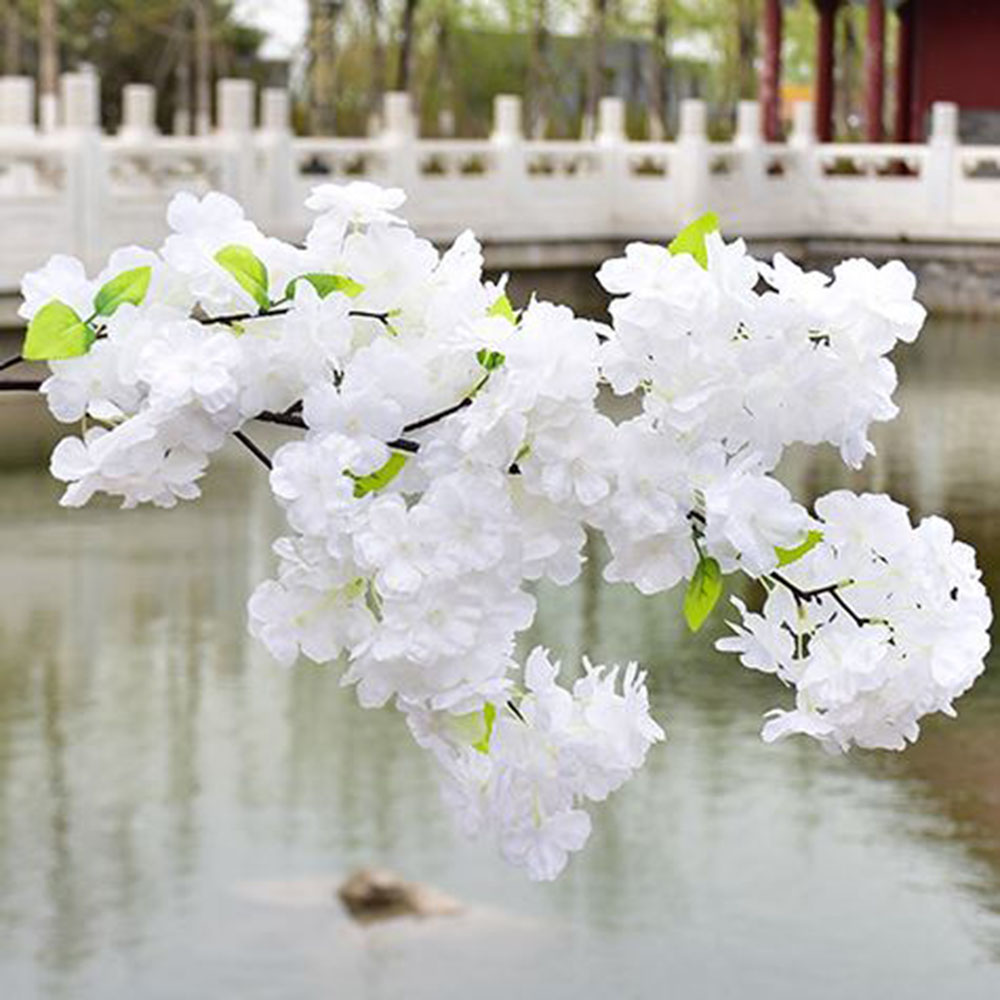 osshop 인테리어 인조 나무 벚꽃 가지 장식 조화  100cm 5,300원