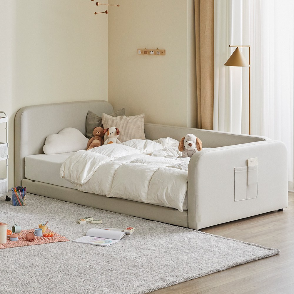 [침대 특가전] 파로마 아다지오 보드레더 저상형 침대 데이베드형 SS 40T라텍폼스 665,000원