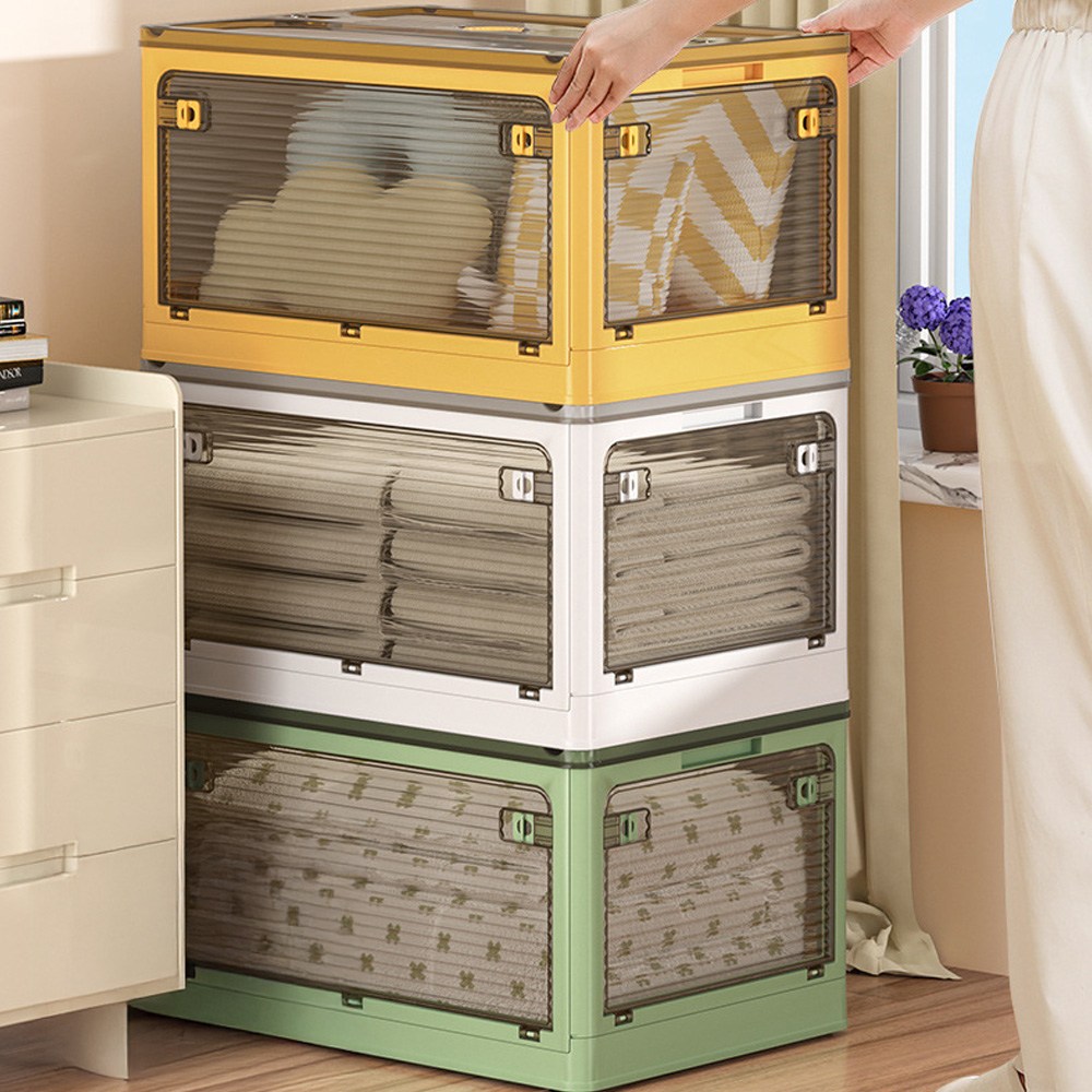 접이식 리빙박스 전면 개방 오픈형 수납 폴딩 공간박스 14,900원