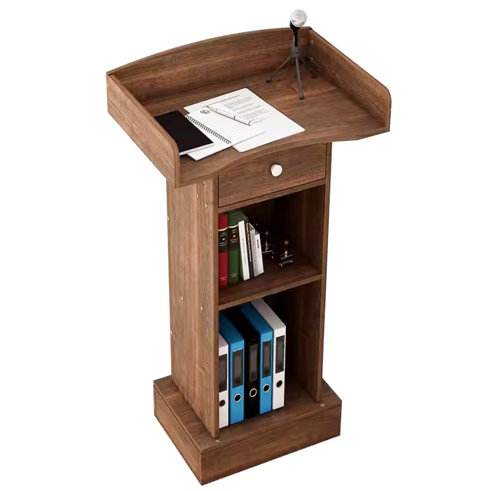 투윅스 교회 단상 학원 연단 발표대 강연대 사회대 강단 회의 소형 강당 교수대 연설대, 라이트 월넛 77,200원