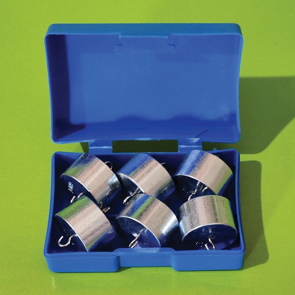 역학용 금속 추(100g 6개1조) 23,200원