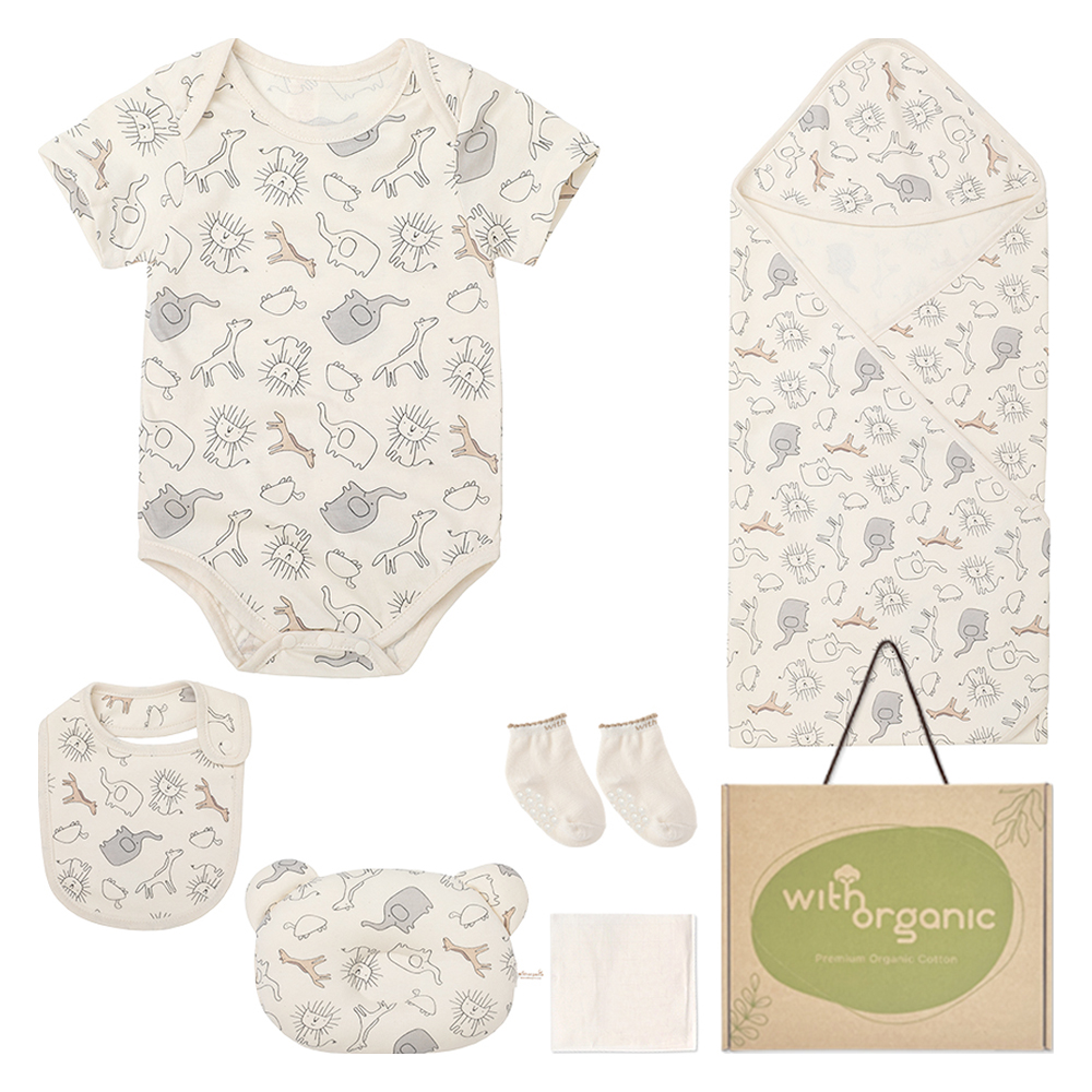 위드오가닉 유아용 뱀띠해 여름 프라임 출산 선물 세트 47,540원