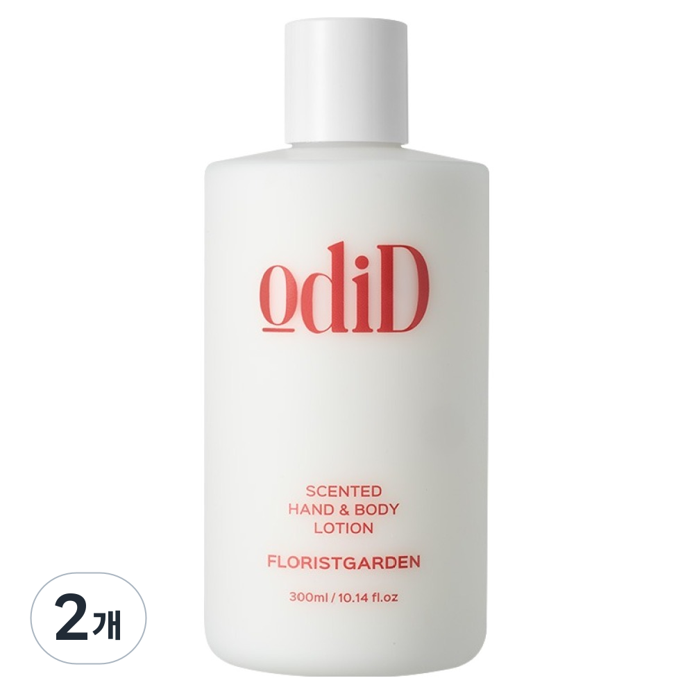 오디드 센티드 핸드 앤 바디 로션 플로리스트가든, 2개, 300ml 29,800원