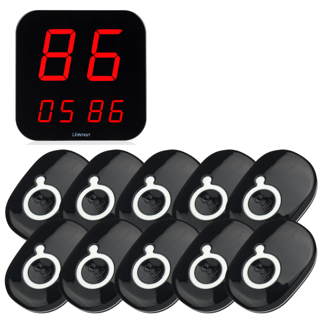 링크맨 안전한 진동벨 세트 로고무료제공 KC인증 962,000원