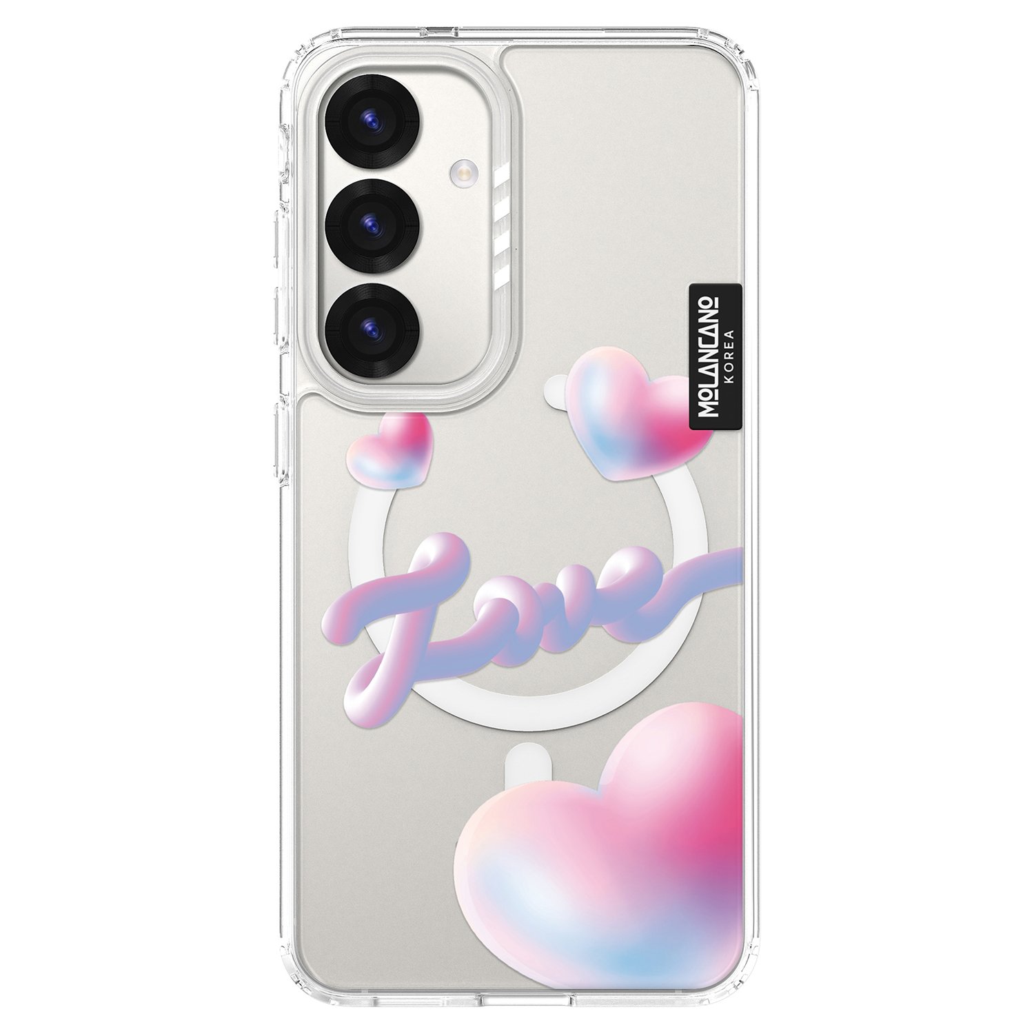 모란카노 크리스탈 맥세이프 투명 지니어드 디자인 휴대폰 케이스 18,400원