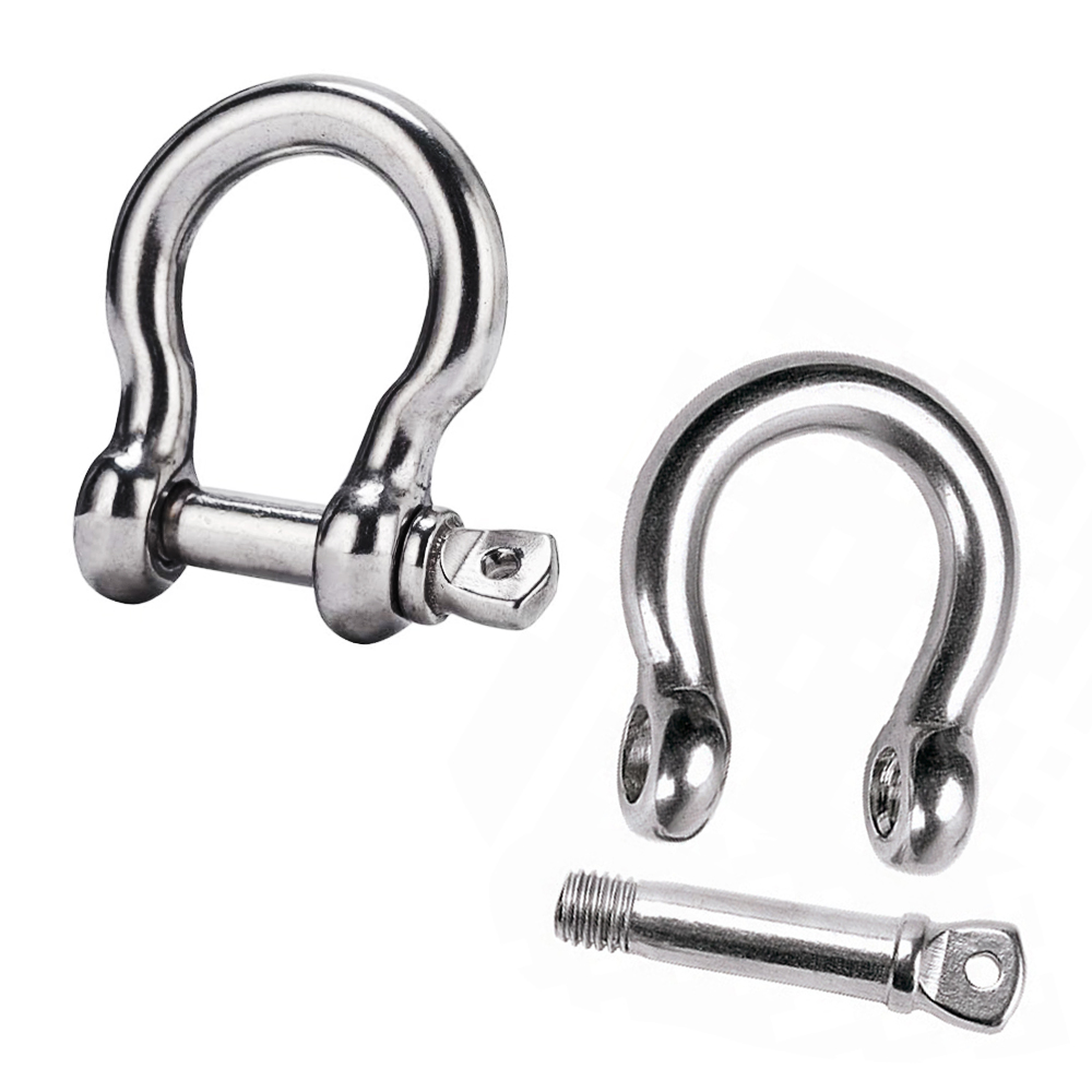 리우툴 스텐 샤클 샥클 sus304 쇠사슬체인 와이어로프 U자형 고정 연결고리 걸이, 1개 5,170원