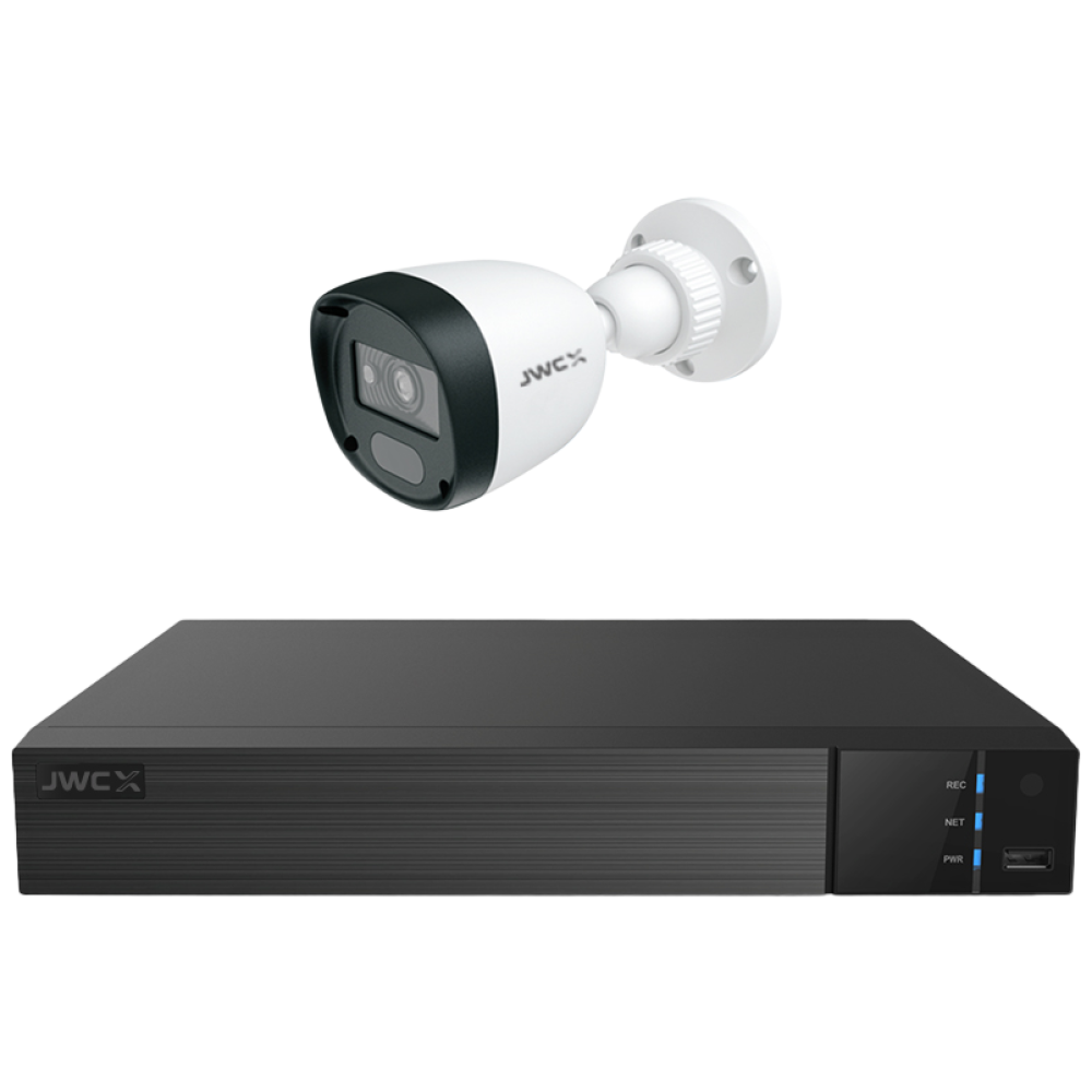 JWC X시리즈 CCTV 세트 아날로그HD 200만화소 4채널 자가설치 패키지 HDD미포함 117,000원