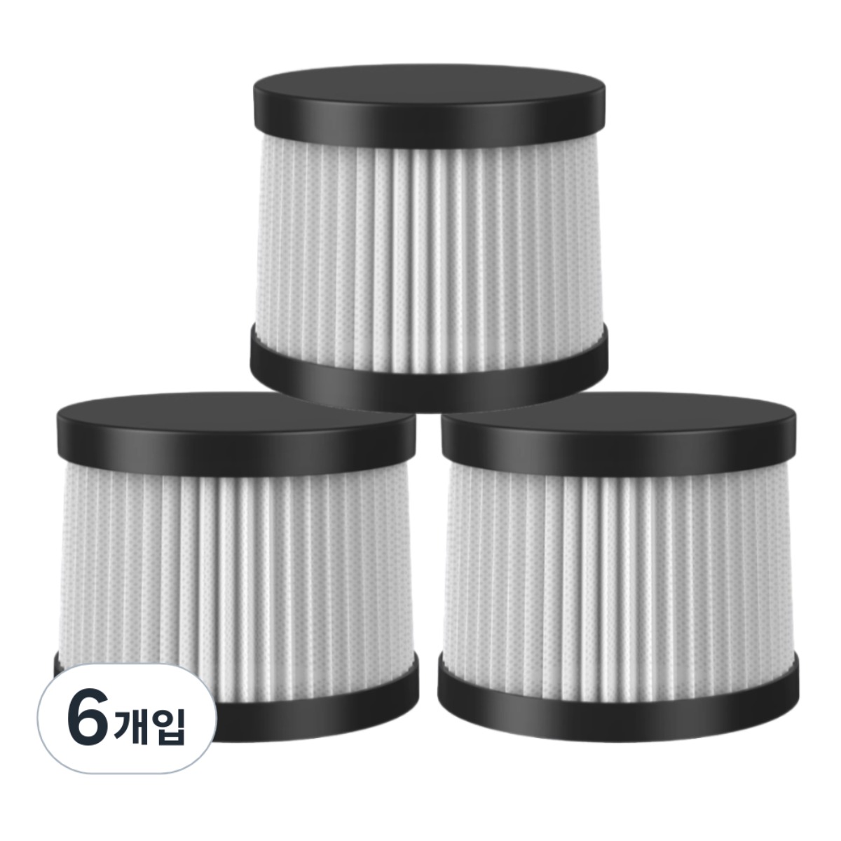 대한우리필터 혼스 침구 청소기 필터 3매 HSBC-1000 HSBC-2000 호환, 6개, 수량 14,600원