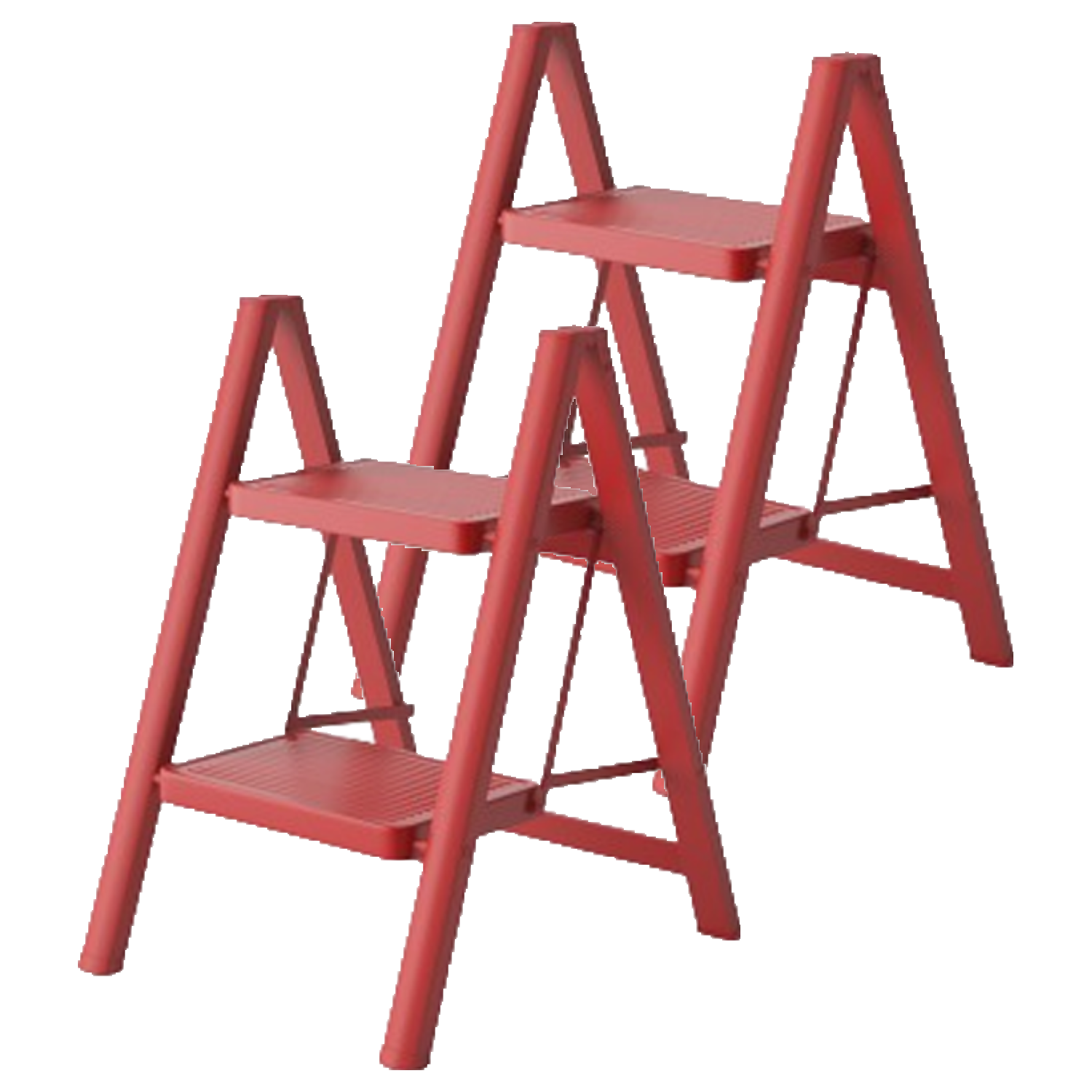 코끼리리빙 가정용 접이식 사다리 A11 2단 레드 46,800원