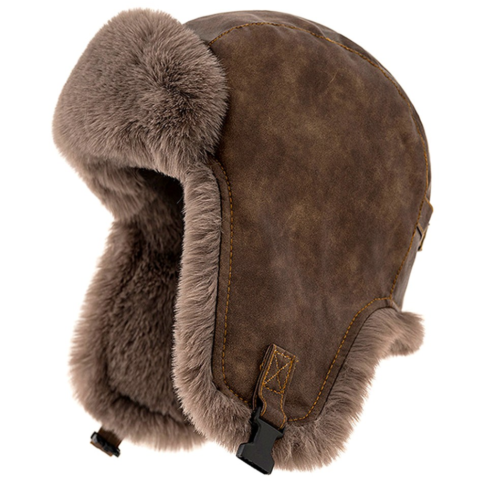 버디그리스 레트로 파일럿 트루퍼햇 방한털모자 군밤모자 귀달이모자 여성 겨울모자 29,800원