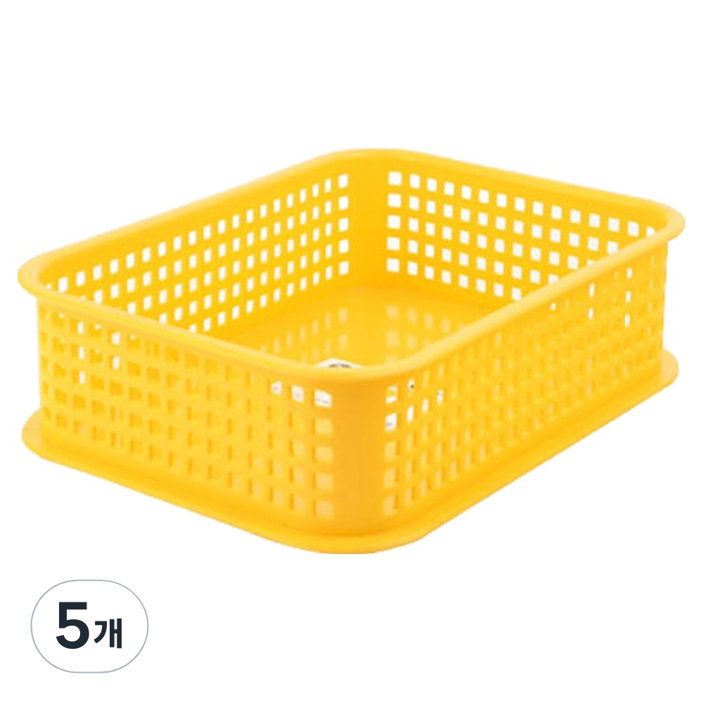 멀티 바구니 바스켓 미니 학교 교구 수납 A4 B5 A3 서랍 사물함 4호, 5개 23,000원