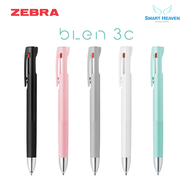 제브라 블렌 3색볼펜 BLEN (진동을 줄인) 3,100원