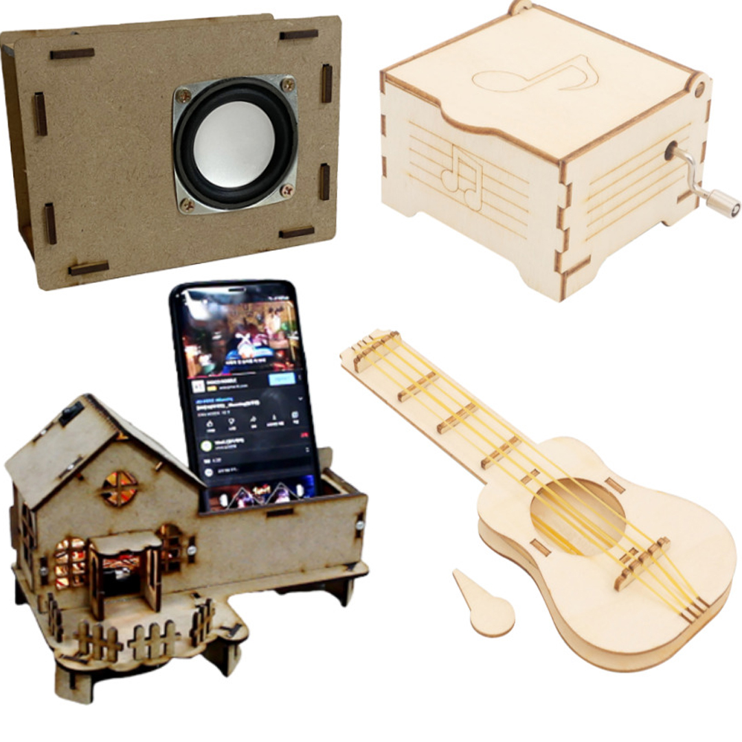 티처스 Steam 소리와 음악 과학실험키트 4종 세트, 1세트 41,000원