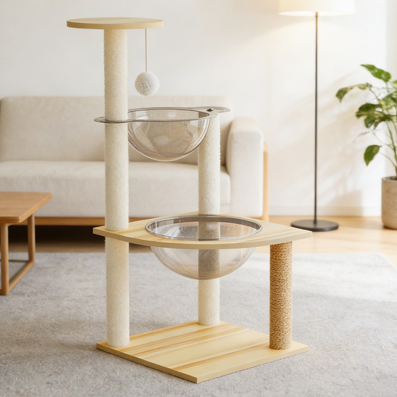 SeekFun 튼튼 원목 캣타워 캣트리 고양이 장난감 캣폴 29,900원