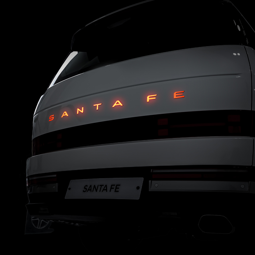 [오카] 디올뉴 싼타페 MX5 호환 상품 리어 반사스티커 레터링 튜닝 리플렉터 19,800원