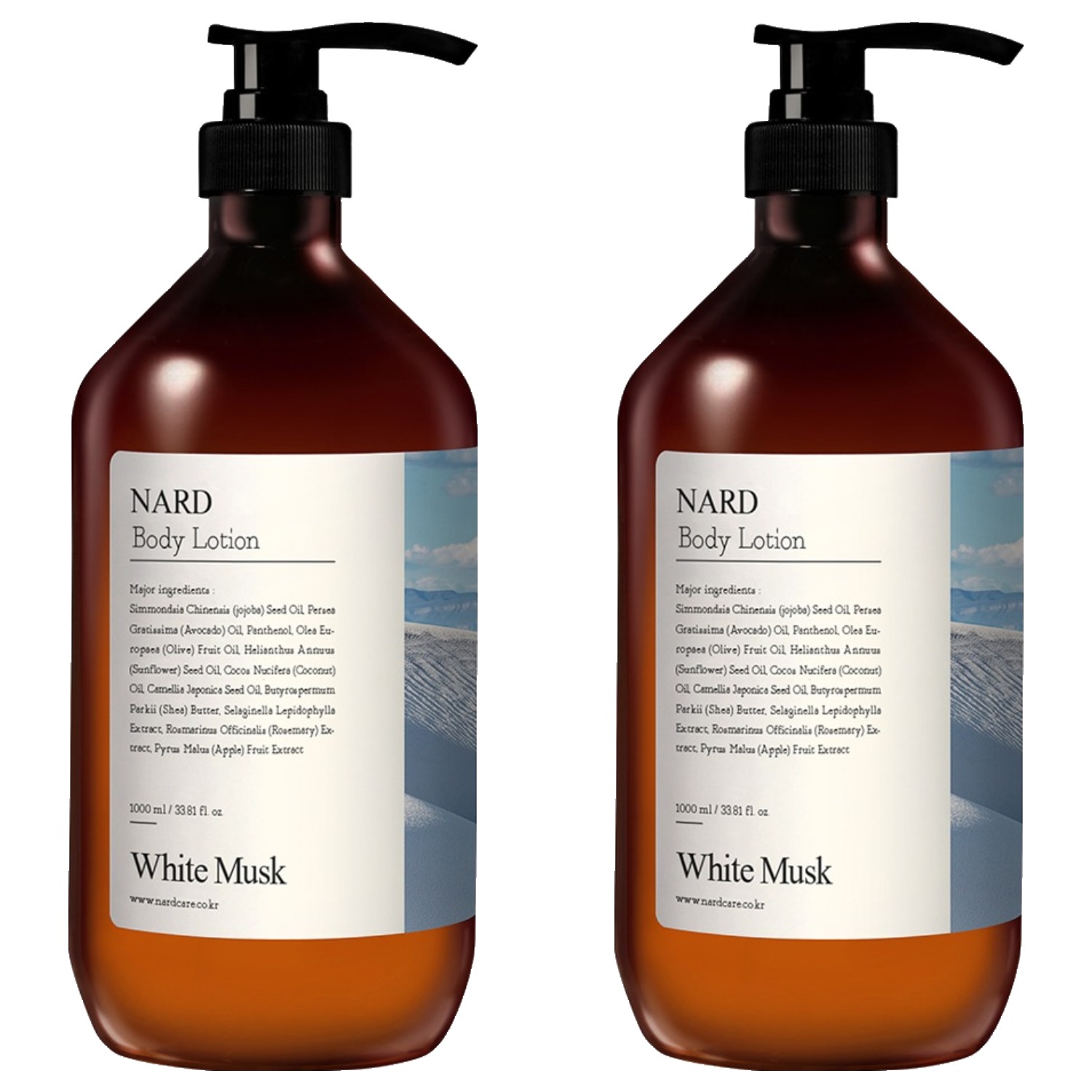 나드 모이스처 퍼퓸드 바디로션 화이트머스크향 17,800원