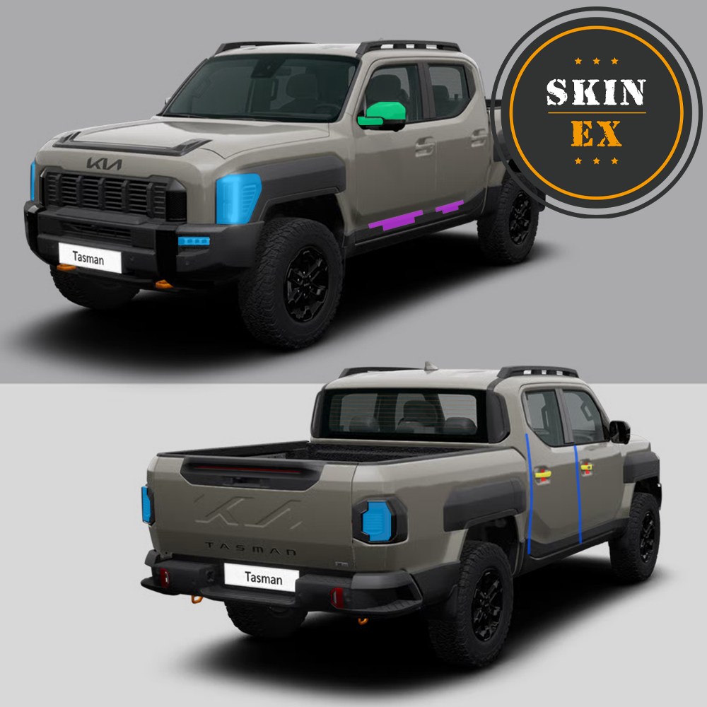 스킨엑스 타스만 외장필수패키지 PPF 차량보호필름, 투명, 1개 99,000원