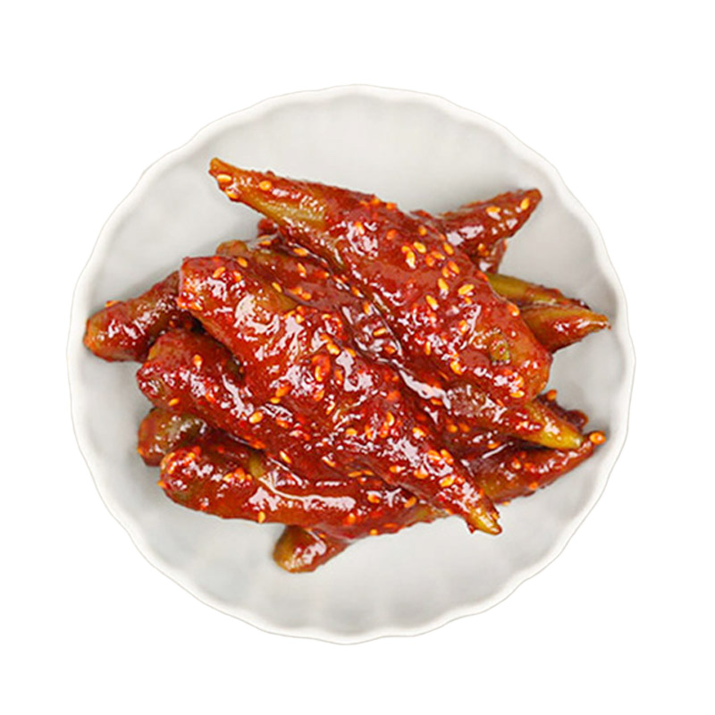 쿡대밥상 매콤달콤 양념 알싸한 매력의 청양고추 무침, 1개, 300g 16,900원