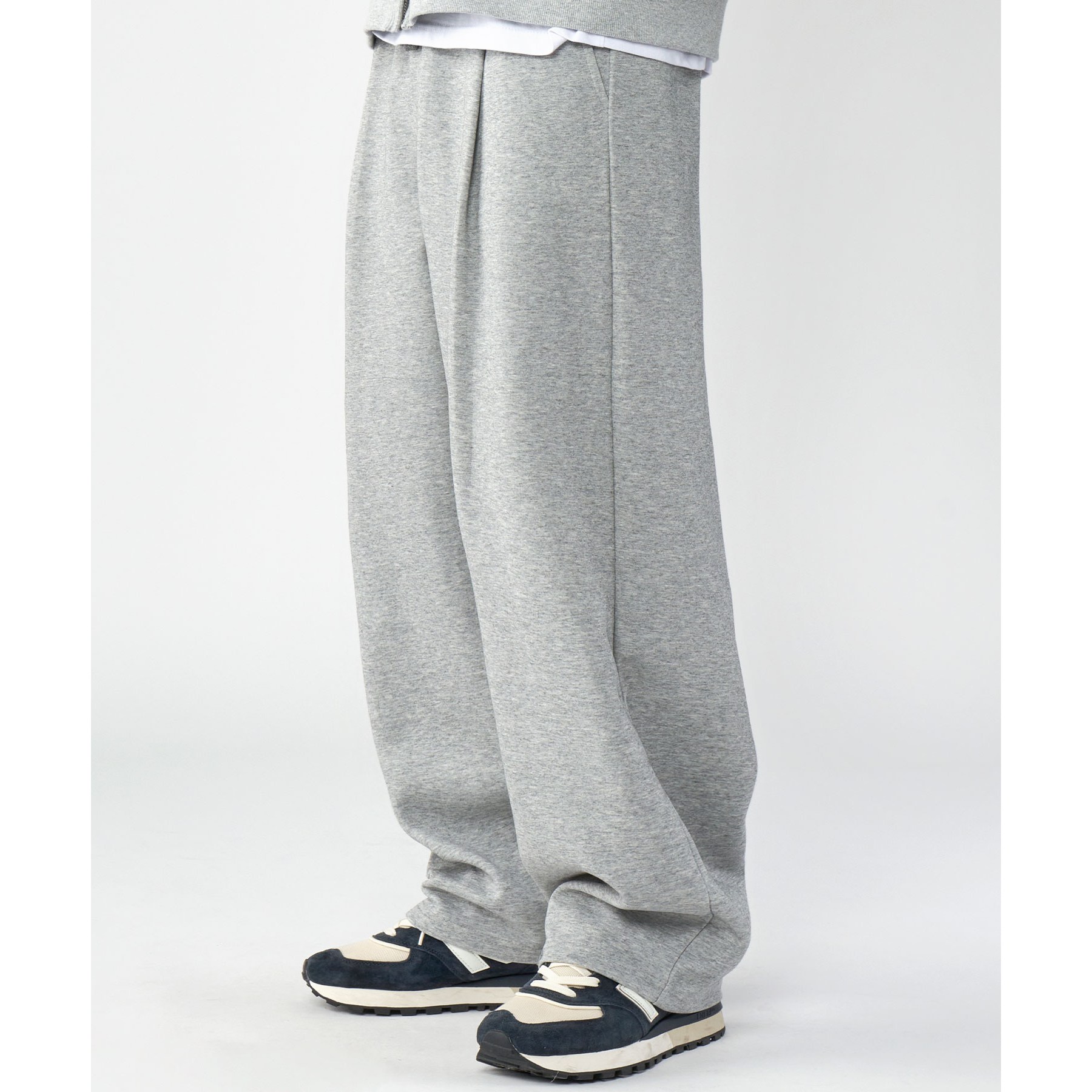 팀스핏 남성용 M~3XL 빅사이즈 원턱 와이드 밴딩 트레이닝 팬츠 26,900원