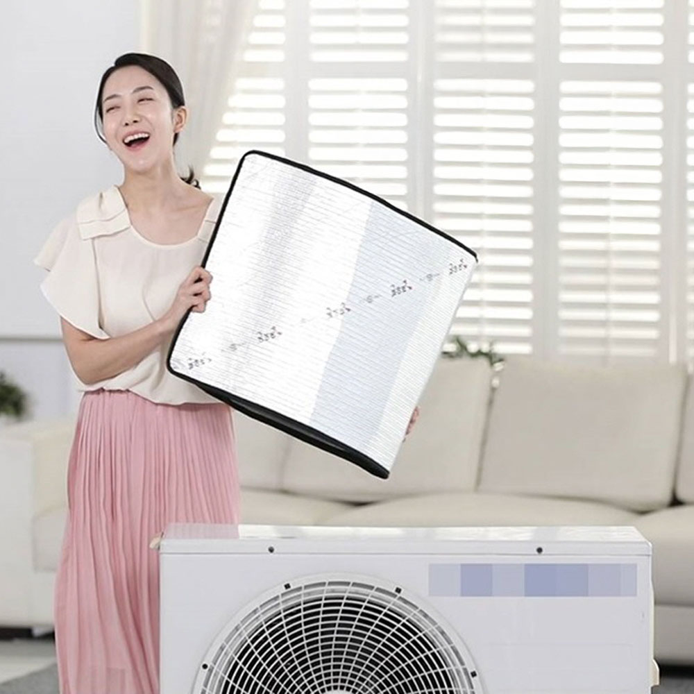 홈쇼핑 국산 벽걸이 스탠드 시스템 실외기 보호 열차단 덮개 차양막 그늘 에어컨 단열 절전 커버 9,900원