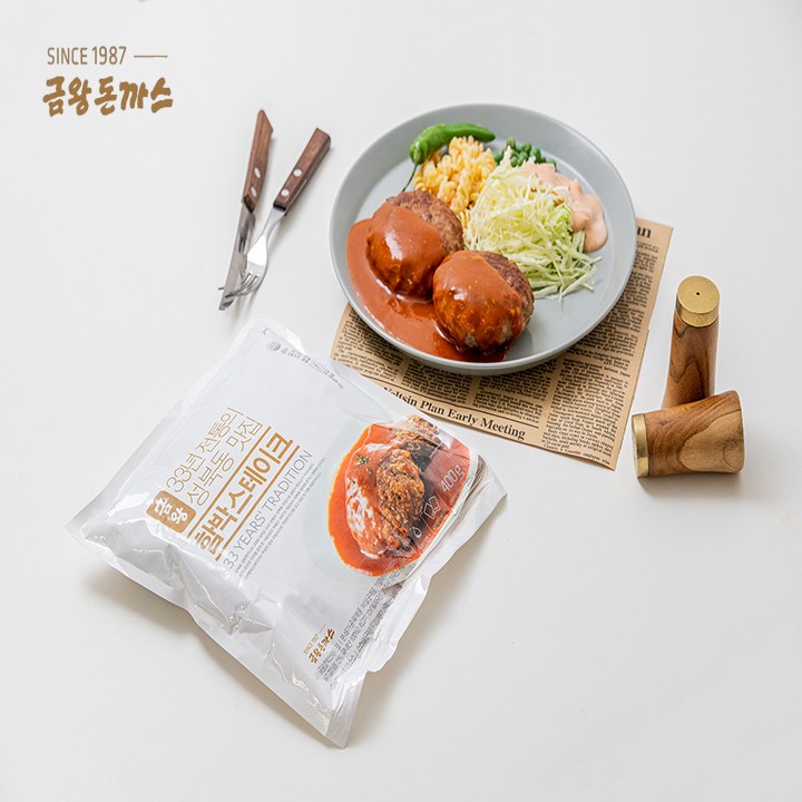 금왕돈까스 냉동 돈까스 세트 등심 치즈 치킨 함박 메뉴선택 간편식, 400g, 5세트 37,600원