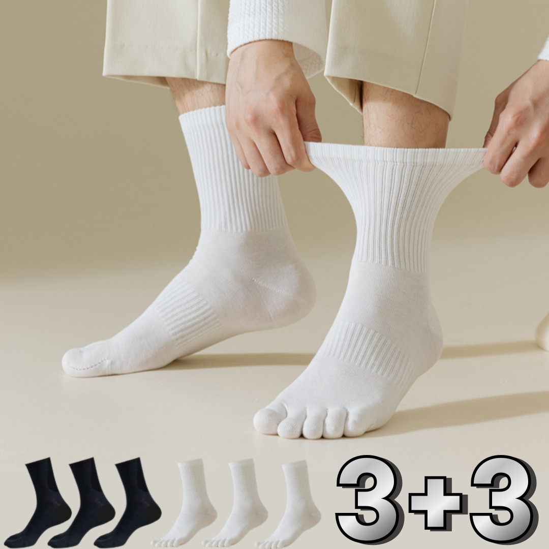 이즈라이프 남성 데일리 발가락양말 면 스포츠 6켤례 14,900원