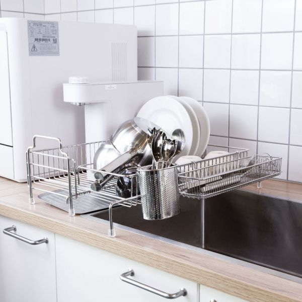 스토피아 투인원 올스텐304 틈새 슬림 확장형 식기건조대 1단(소) 106,000원