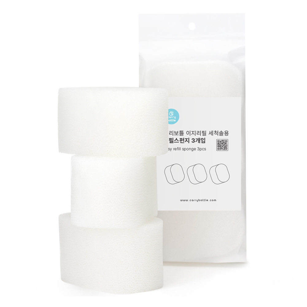 캐리보틀 이지리필 보틀 세척솔용 리필 3p 4,290원