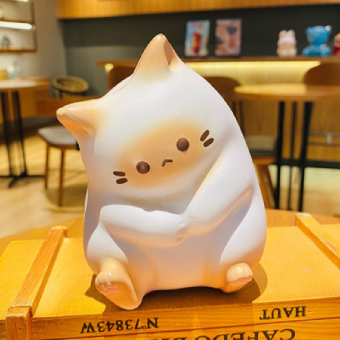 고양이 스퀴시 말랑이 장난감 귀여운 캐릭터 스트레스 해소 화이트 2,500원