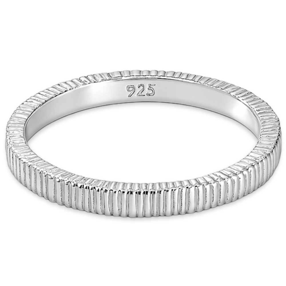 ARIN 실버925 여자 순은 반지 심플 라인 패턴 가드링 ARD010 42,700원