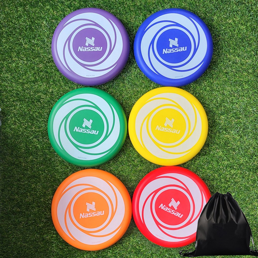 낫소 플라잉디스크 소프트 원반 부메랑 투센 파우치 안전KC인증, 6개세트, 1개 26,900원