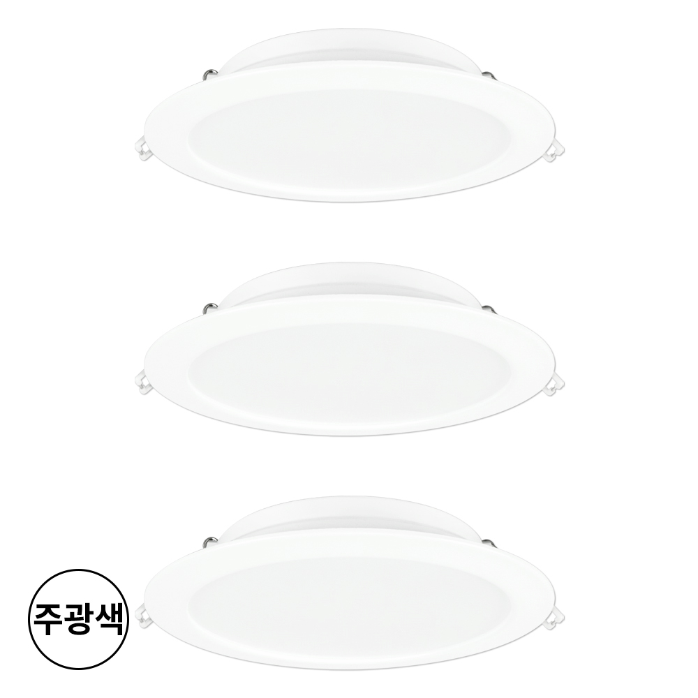 레드밴스 슬림 6인치 다운라이트 G2 12.5W 주광색 LED 매입등 확산형 플리커프리 2024년형, 3개 21,000원