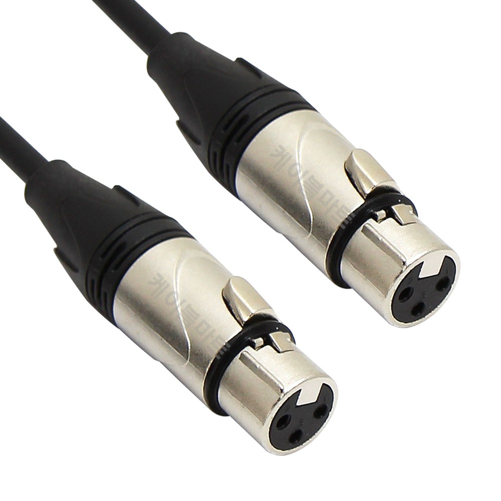 케이블마트 MACK HA18 캐논 XLR 암암 연장 케이블 오디오 앰프 마이크 믹서 스피커 음향 케이블 8,000원