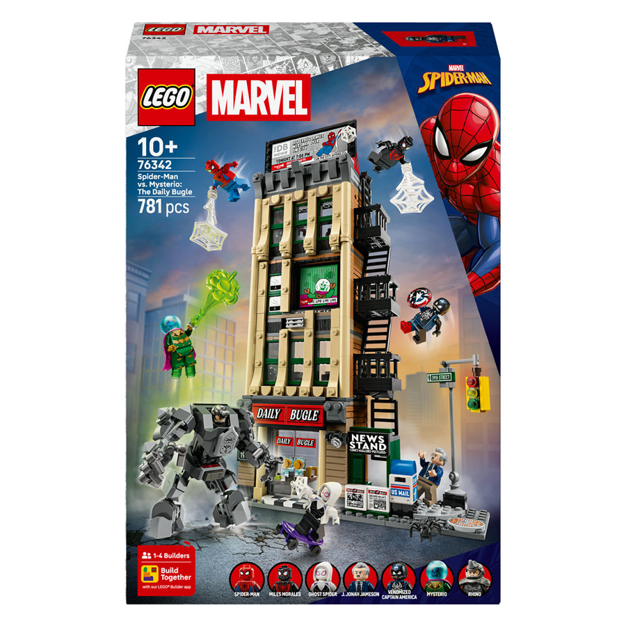 레고 슈퍼히어로 Marvel 스파이더맨 대 미스테리오: 데일리 뷰글 76342 129,510원