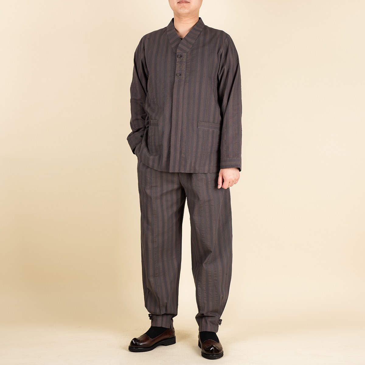 다오네우리옷 남자-여름 스트라이프 2ps 생활한복(개량한복) 89,500원