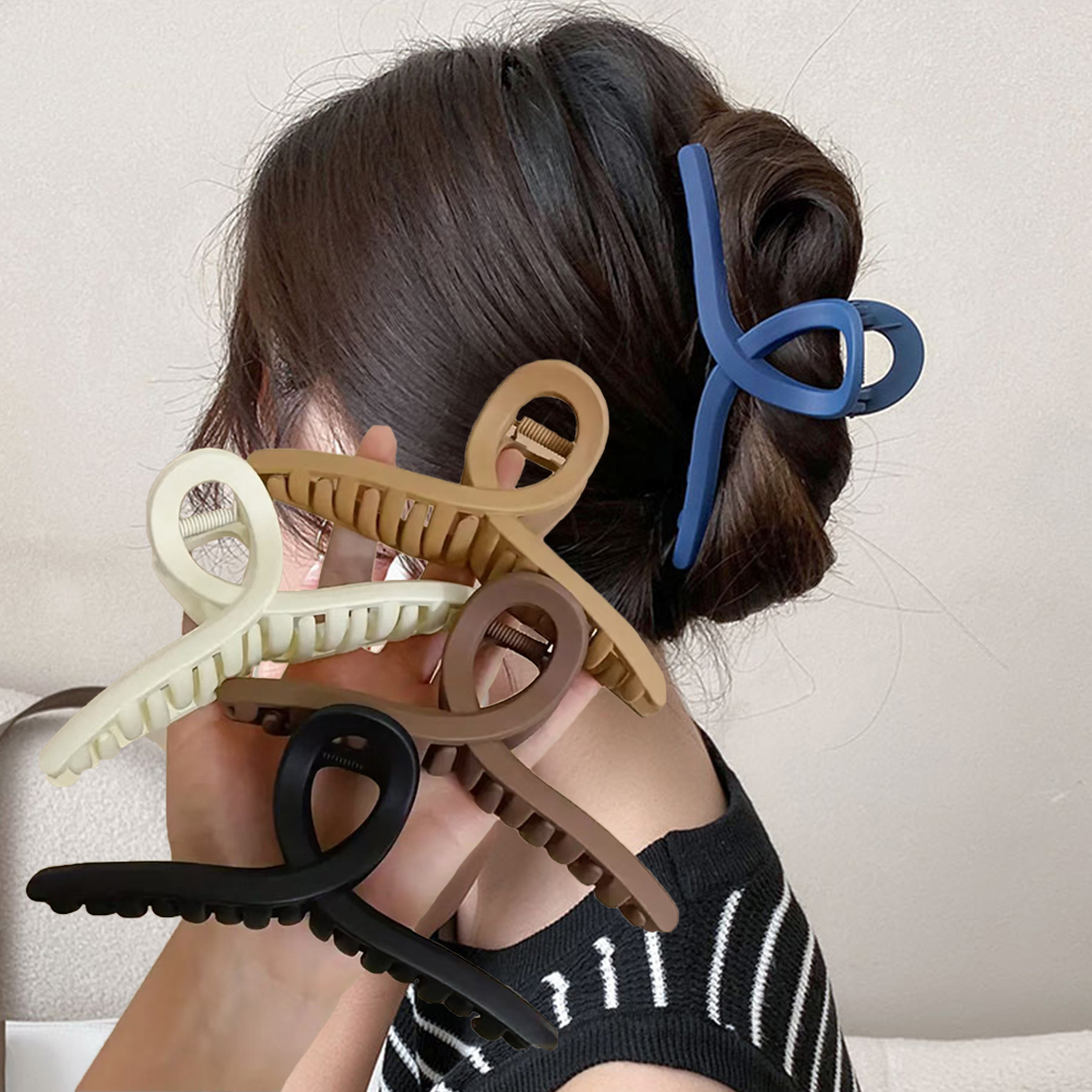 무식이네 미드나잇 무광 올림머리 헤어 집게핀 5종 세트 A125 6,900원