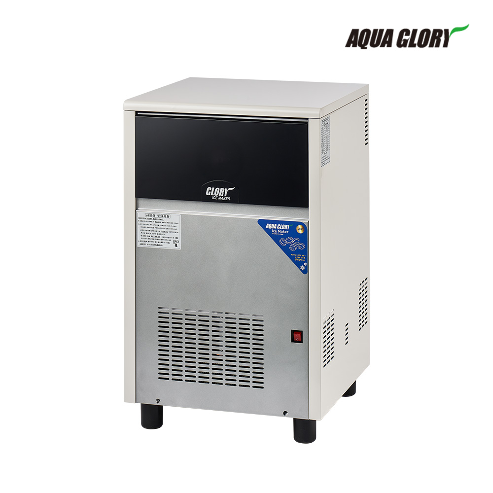 아쿠아글로리 업소용제빙기 GL-60DW 하루생산량 60kg 글로리아 제빙기 수냉식 1,000,000원