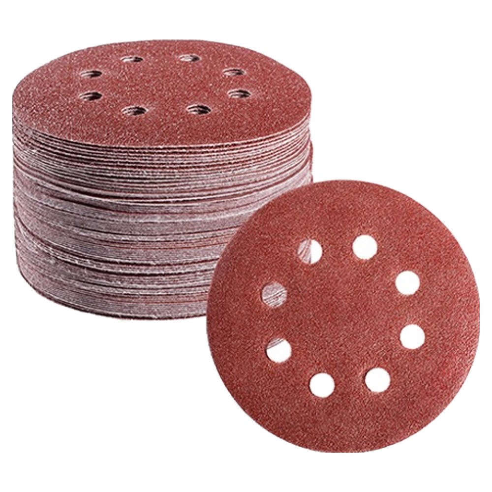 OON 원형 사포 샌딩 페이퍼 8홀 150방 125mm, 50개 7,450원
